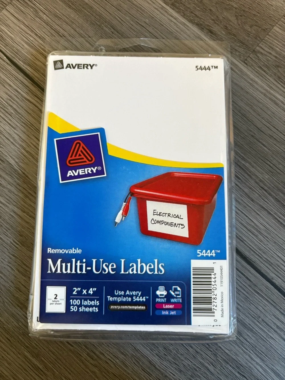 Mixed set of labels